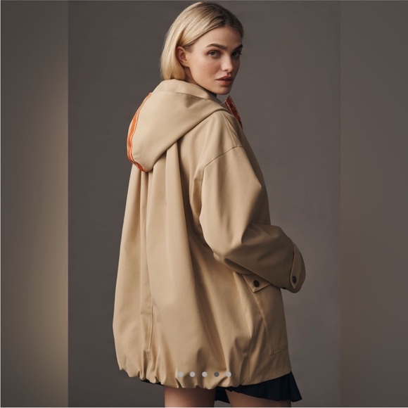 Anthropologie Maeve Hooded Utility Jacket Size 3X NWT - Picture 4 of 10